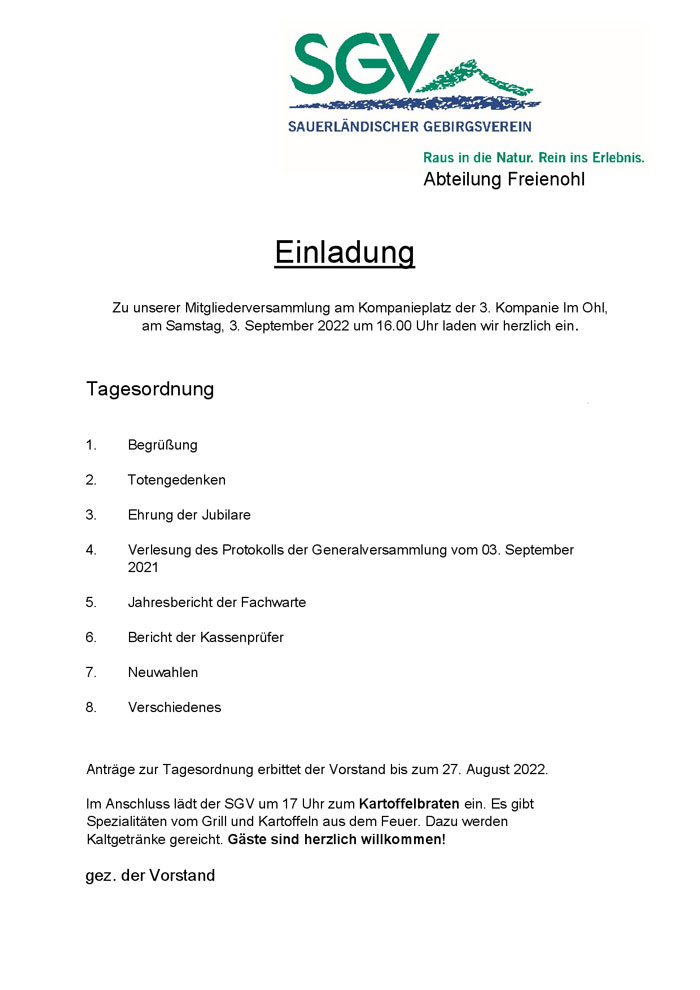 20220822 SGV Mitgliederversammung 2022