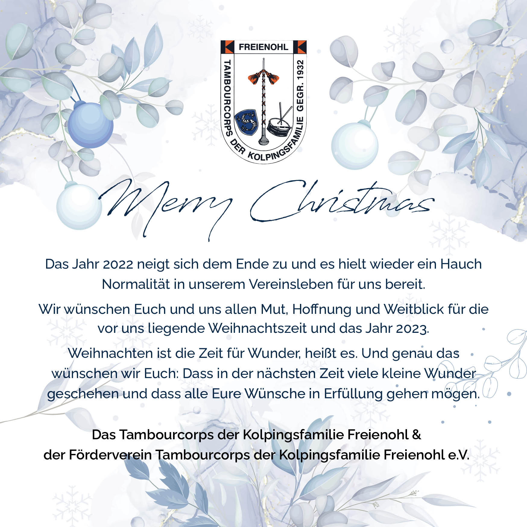 20221221 Weihnachtsgruesse TCF 2022