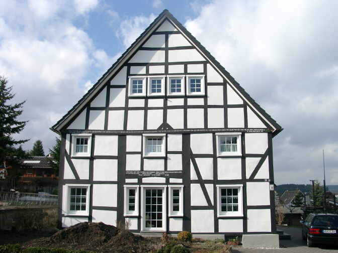 Fachwerkhaus in der Krummestraße (Haus Weber)