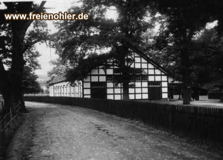 Die alte Schützenhalle Freienohl erbaut 1890. Entstand hier der Begriff "Katersiepen"?