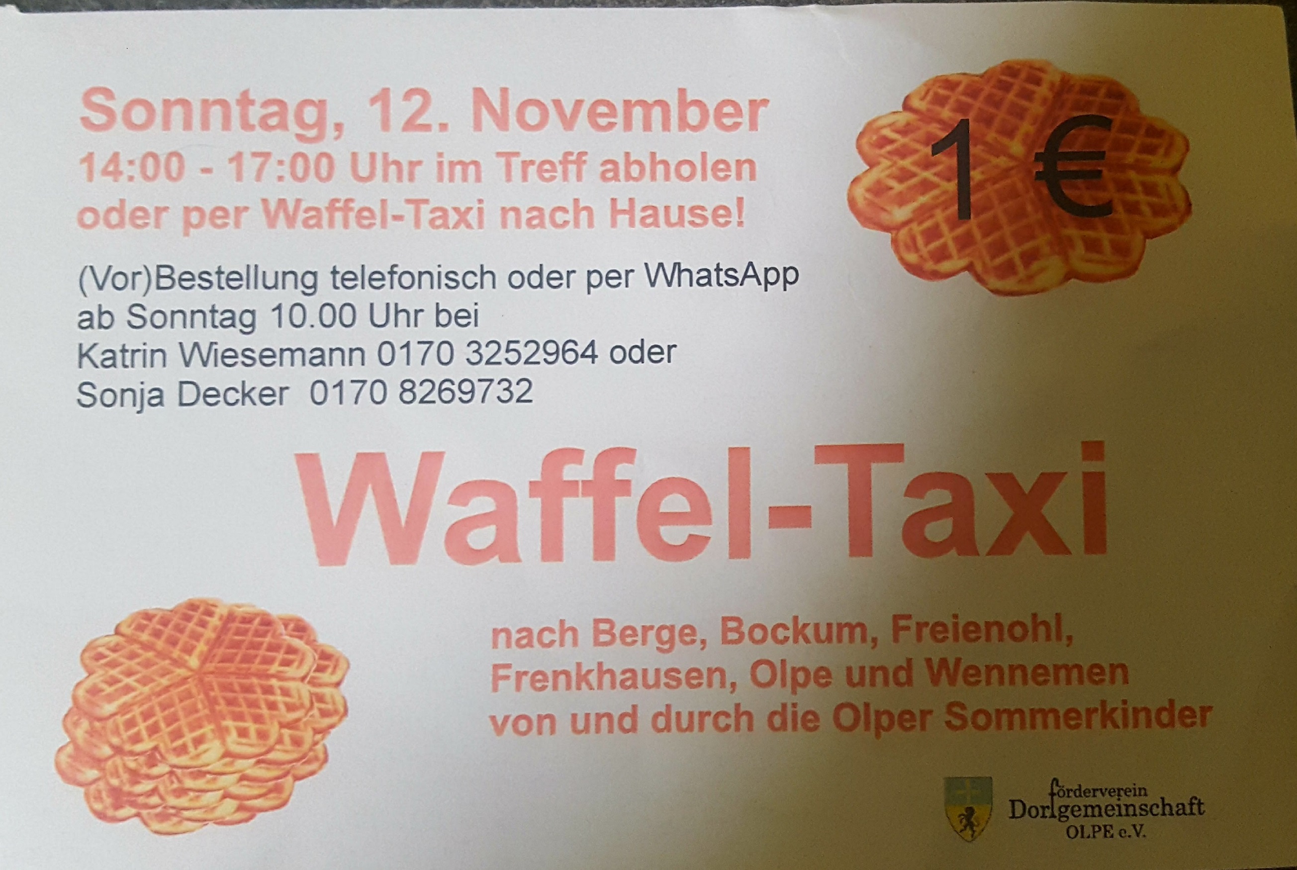 Olper Waffeltaxi