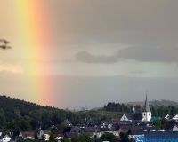 Freienohl mit Regenbogen 352