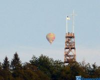Küppelturm mit Heißluftballon Montgolfiade 226