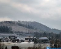 Frühlingsanfang Küppelturm im Nebel, Schnee 141