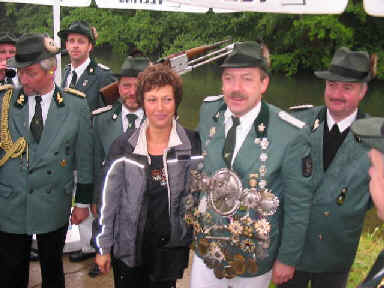 Schützenfest Montag - Der neue Schützenkönig