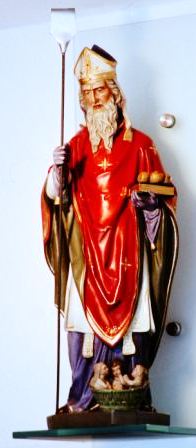 Nikolaus in der St.-Nikolaus-Apotheke