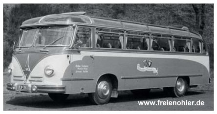 1953 Heckmotor-Heuler Magirus-Deutz O 300 H 1953 Heckmotor-Heuler Magirus-Deutz O 300 H