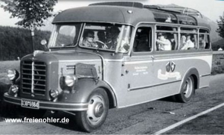 Borgward Bus der Fa. Gustav Zacharias